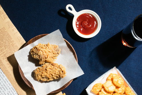 金黃酥脆的味蕾盛宴 油紙炸雞翅中的攝影美學